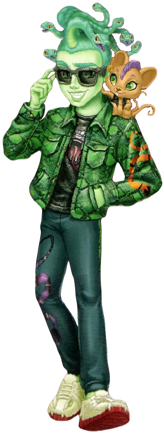 Купить с доставкой куклу Дьюс Горгон